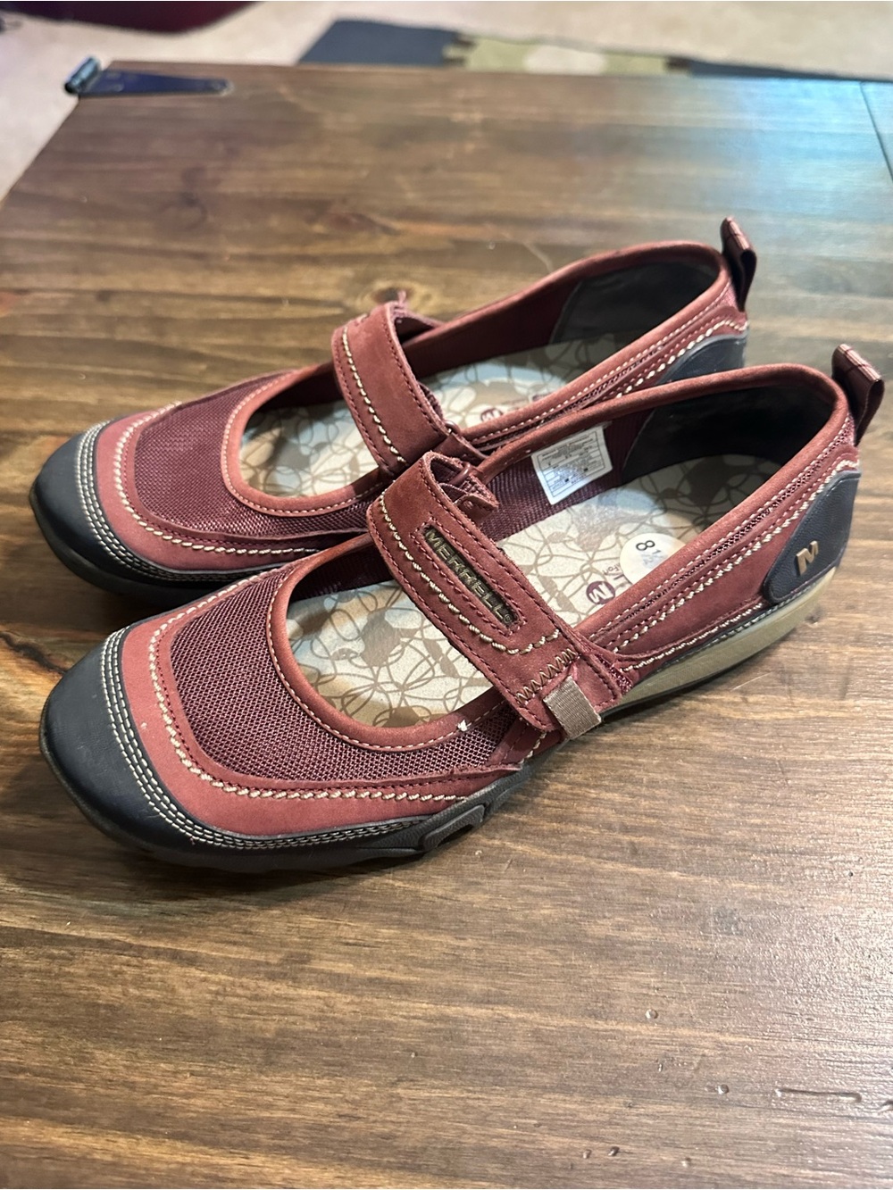 MERRELL Mimosa Emme Mary Jane Performance Shoe Size 8 Great Condition!